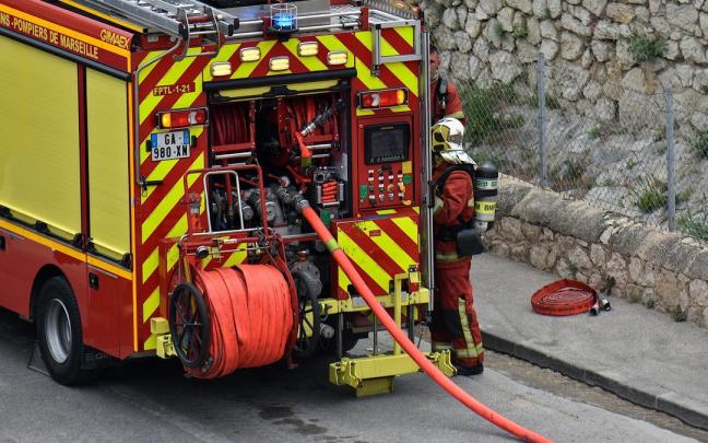 Imagen de archivo de los bomberos de Francia.