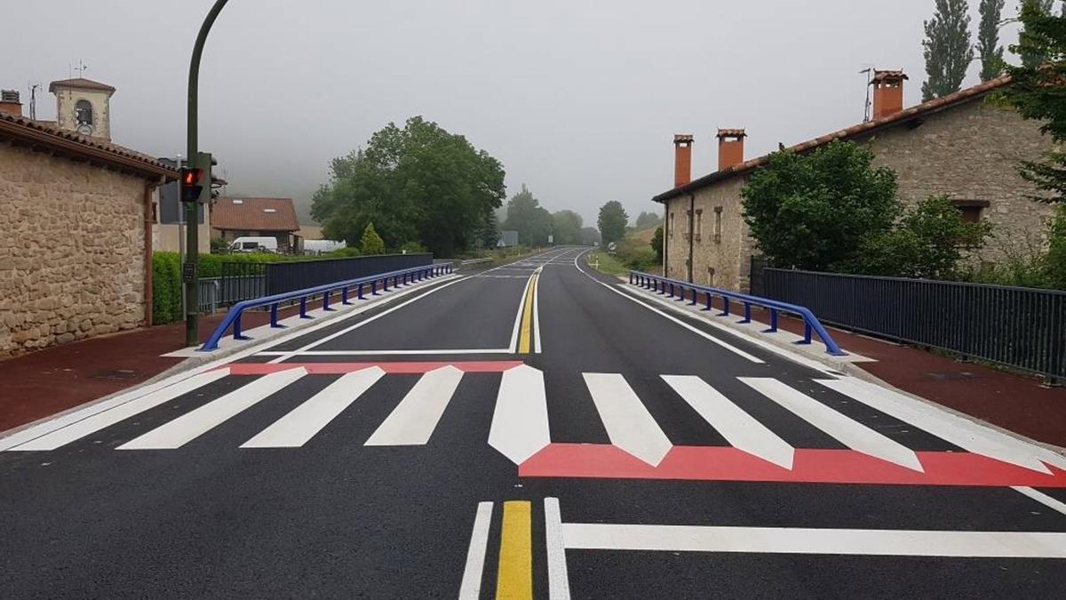 Arabako Aldundiak 600.000 euro erabiliko ditu Eltziego, Zanbrana eta Azazetako zeharbideen segurtasuna hobetzeko.