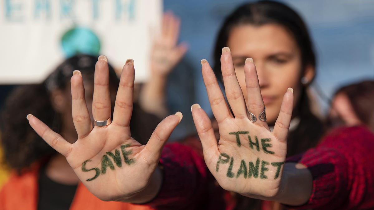 Protestas contra el cambio climático.