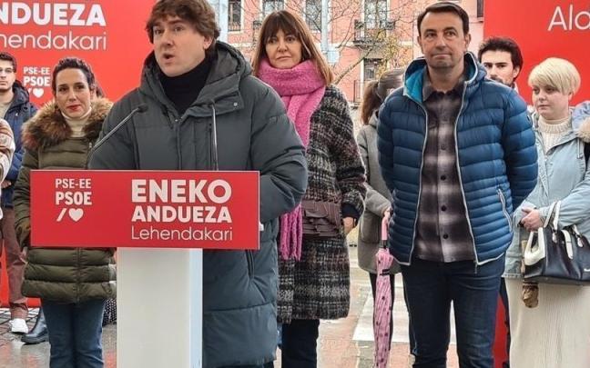El secretario general del PSE, Eneko Andueza
