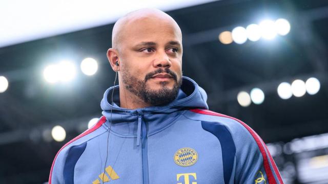 Vincent Kompany, entrenador del Bayern Múnich.