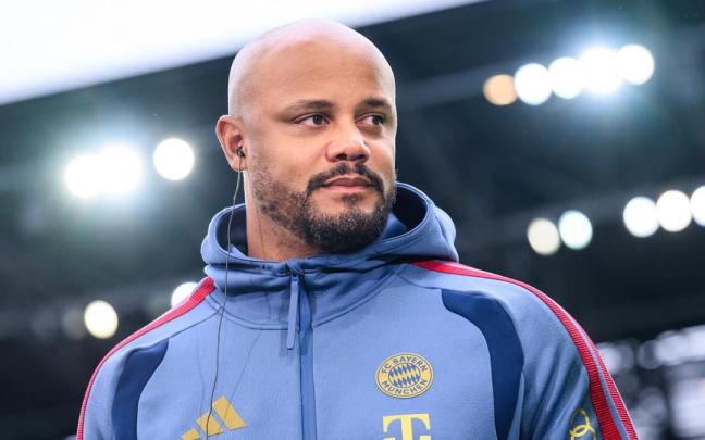 Vincent Kompany, entrenador del Bayern Múnich.