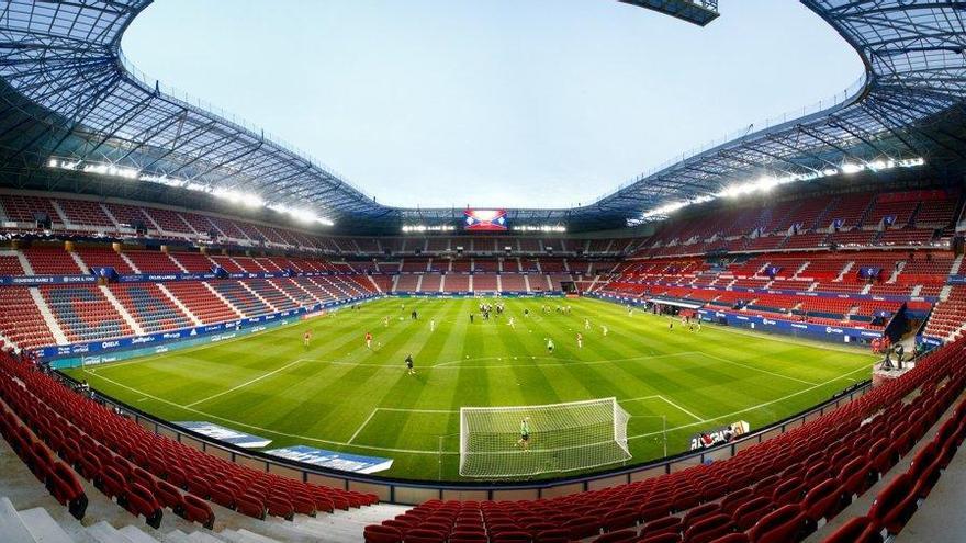 Vista del estadio de El Sadar. Foto: Patxi Cascante