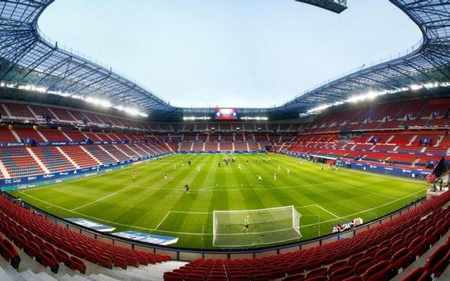 Vista del estadio de El Sadar. Foto: Patxi Cascante