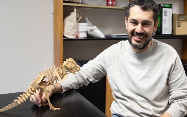 El investigador Ignacio Díaz Martínez, del Departamento de Ciencias de la Tierra y Física de la Materia Condensada (CITIMAC) de la Universidad de Cantabria (UC).