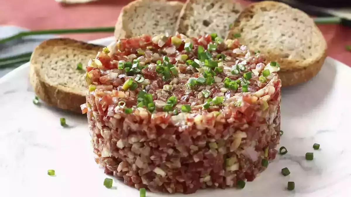 Tartar viral de fuet