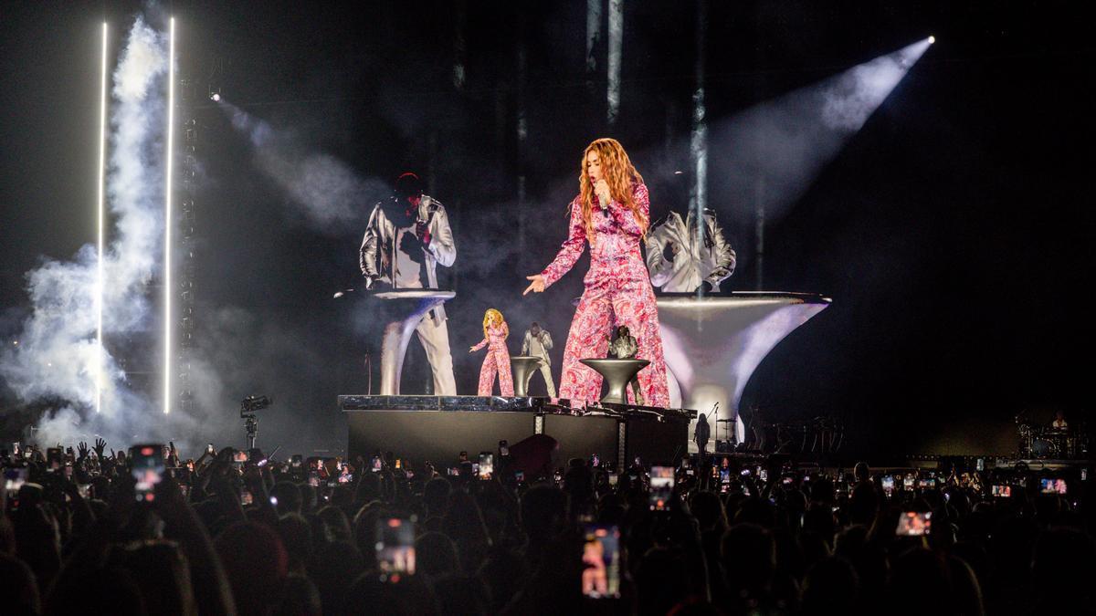 En imágenes: Shakira convierte Madrid en una fiesta latina en el estreno de su residencia