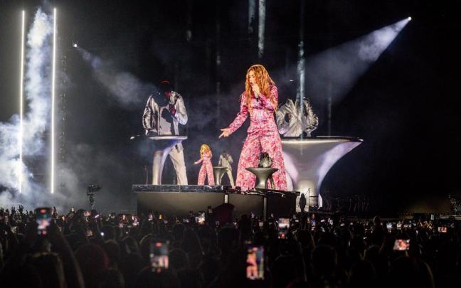 En imágenes: Shakira convierte Madrid en una fiesta latina en el estreno de su residencia