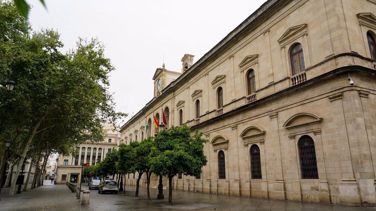 Fachada del Ayuntamiento de Sevilla.