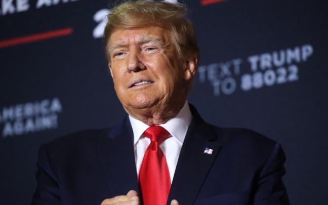 El expresidente Donald Trump.