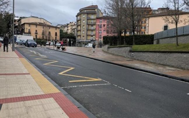 La calle Garcia Goldaratz.