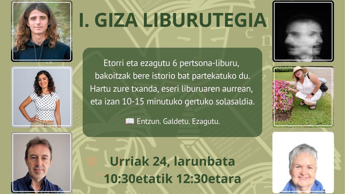 Participantes en la I Biblioteca Humana que tendrá lugar el 24 de octubre.