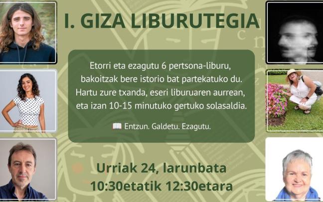 Participantes en la I Biblioteca Humana que tendrá lugar el 24 de octubre.