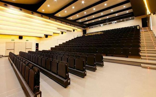 Foto del auditorio Itsas Etxea, donde tendrá lugar la charla del próximo 20 de noviembre.