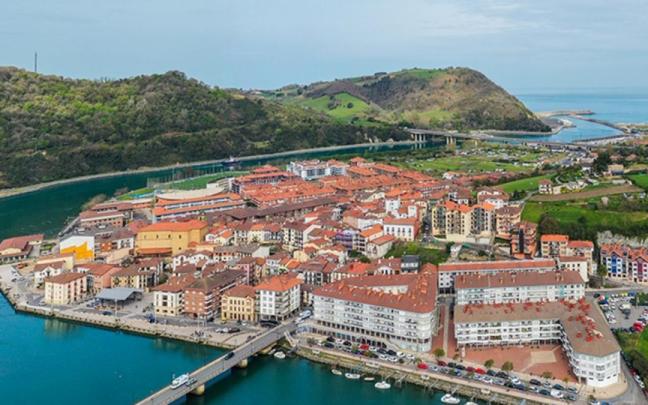 Plano aereo de Orio.