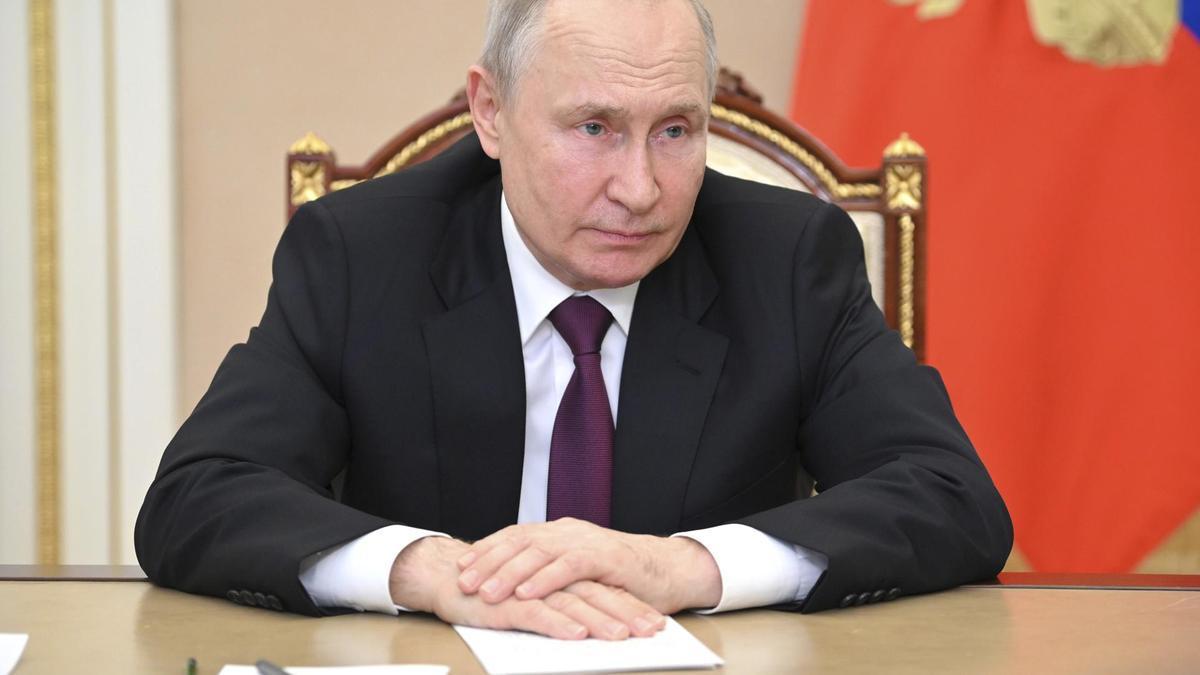 El presidente ruso, Vladimir Putin, es uno de las 1.800 personas y entidades sancionadas por la Unión Europea