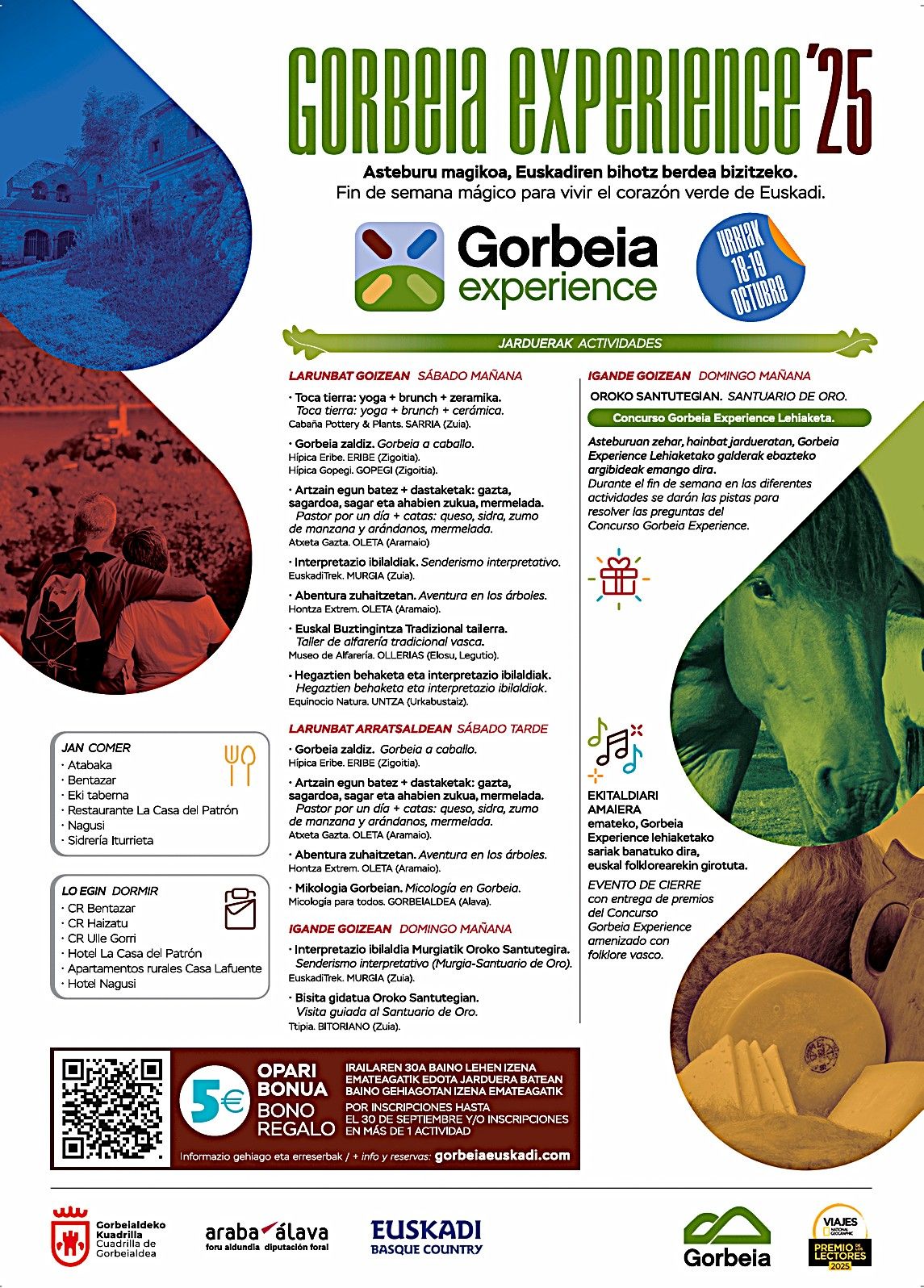 Cartel Gorbeia Experience