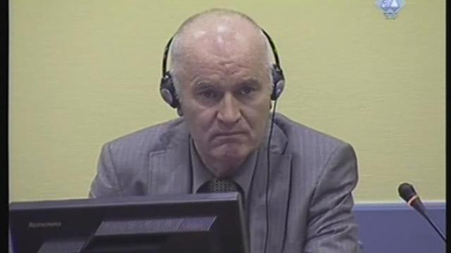 El excomandante serbobosnio Ratko Mladic