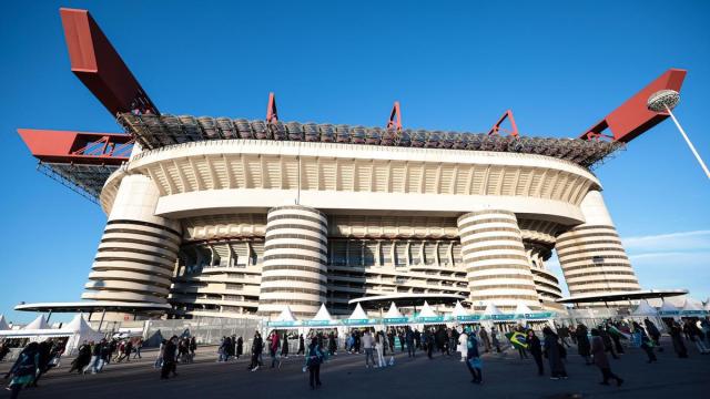 Estadio de San Siro, en Milán.