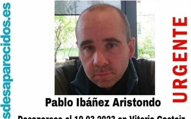 Imagen con la descripción de Pablo Ibáñez Aristondo que SOS Desaparecidos ha publicado