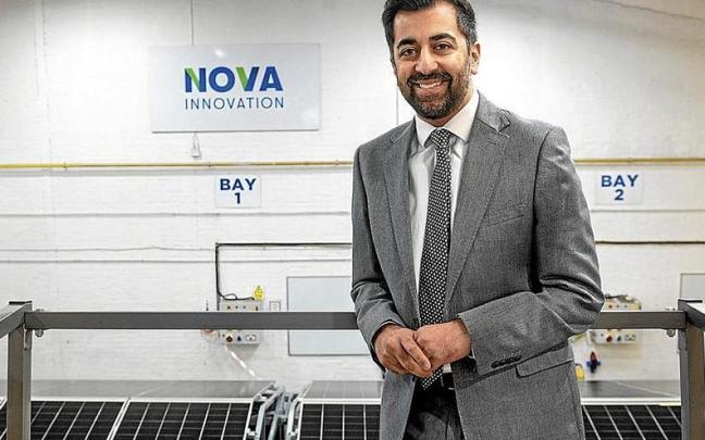 El nuevo ministro principal de Escocia, Humza Yousaf.