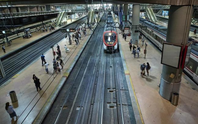 La estación de Atocha-Almudena Grandes, en Madrid.