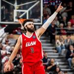 Nate Darling, con el Elan Chalon. FIBA