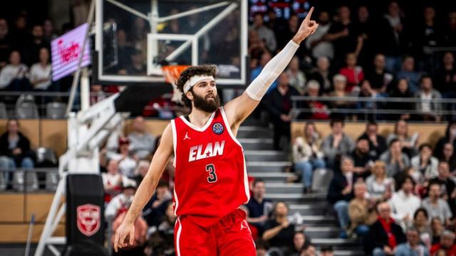 Nate Darling, con el Elan Chalon. FIBA
