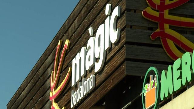 Centro comercial de Badalona en el que ocurrió la violación.