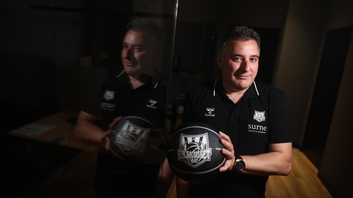 Rafa Pueyo, director deportivo del Surne Bilbao Basket.