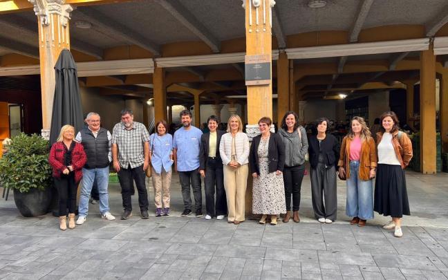 Presentación del programa 'Mercado y alimentación saludable' en Beasain.