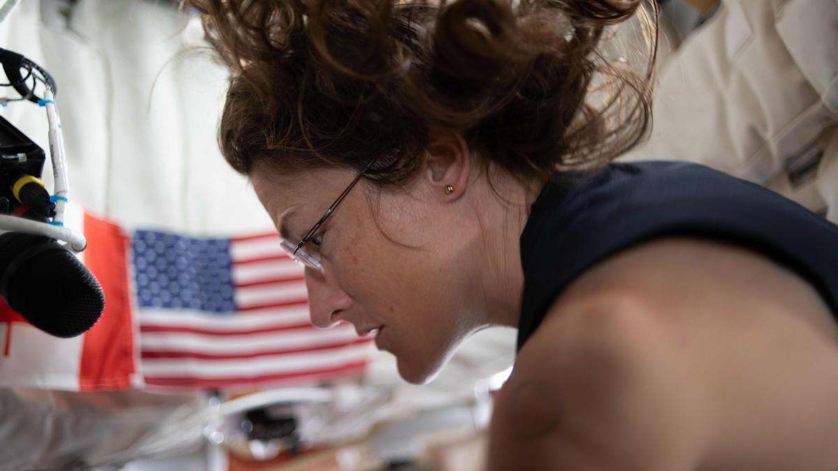 La astronauta Christina Koch.