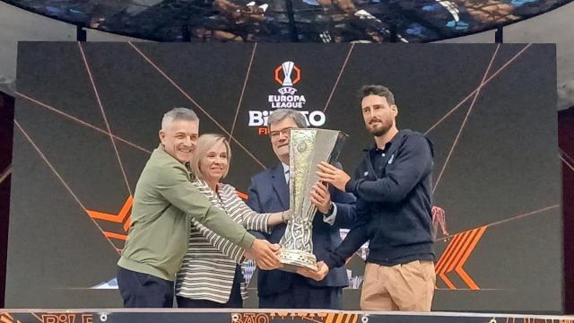 Bilbao se ha vestido de gala con motivo de la final de la UEFA Europa League. / EP Bilbao se ha vestido de gala con motivo de la final de la UEFA Europa League.