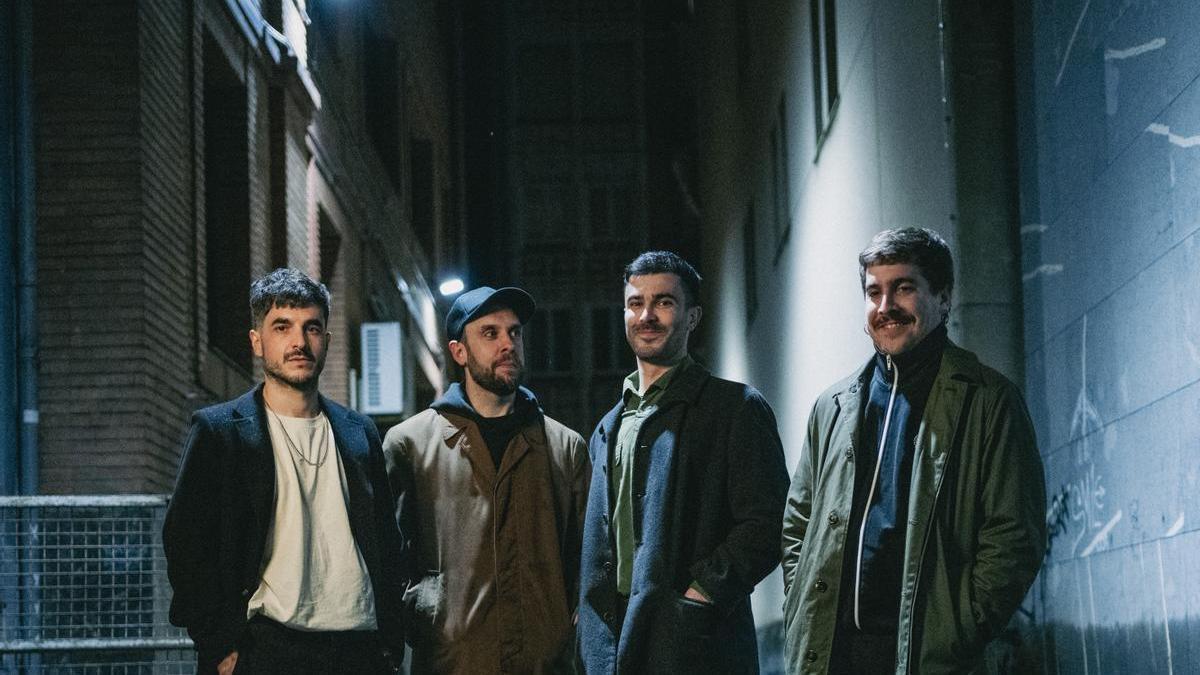 El grupo de música Ezpalak.