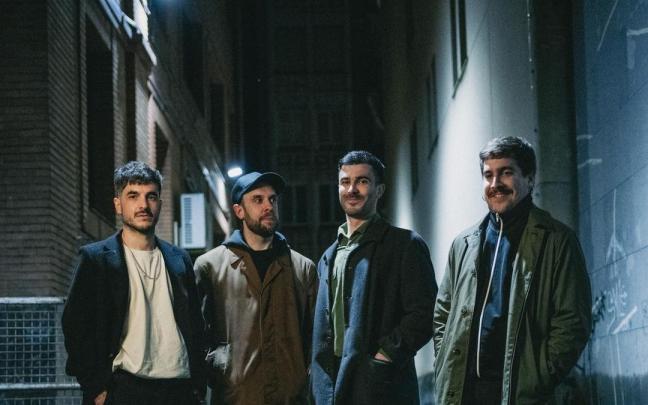 El grupo de música Ezpalak.