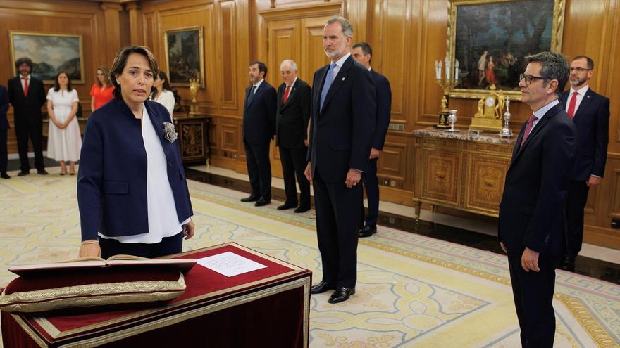 Acto de juramento o promesa de los nuevos vocales del Consejo General del Poder Judicial.