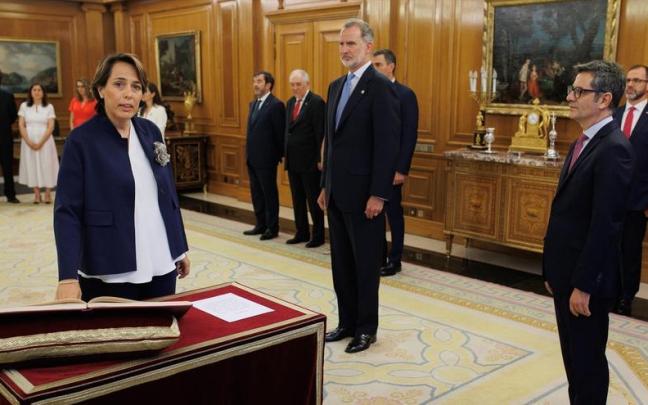 Acto de juramento o promesa de los nuevos vocales del Consejo General del Poder Judicial.