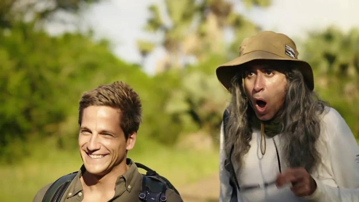 Gotzon Mantuliz con Mario Vaquerizo en 'Cazadores de imágenes'