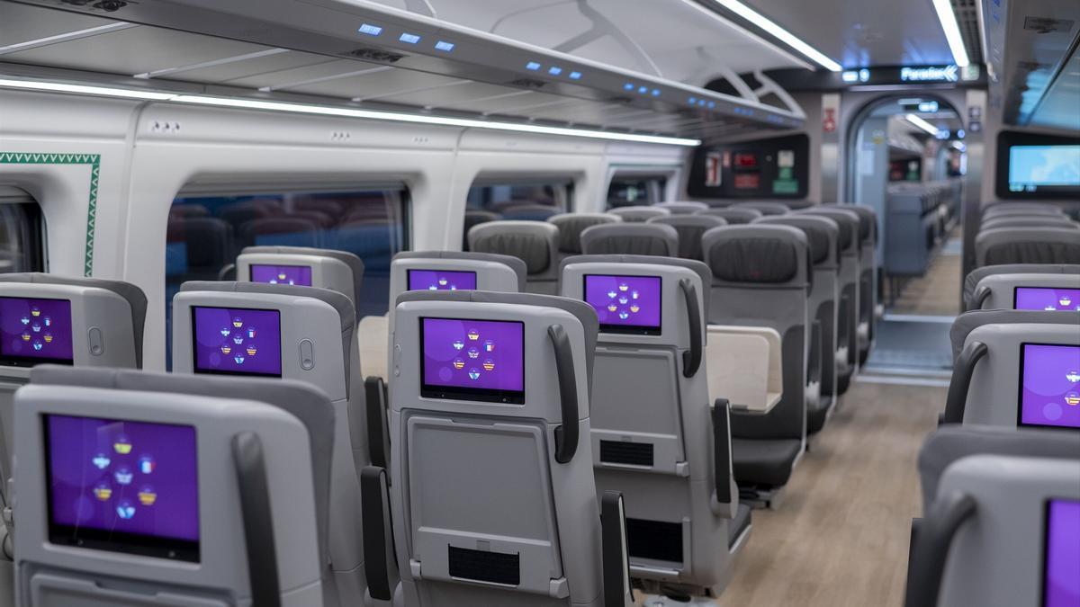 Un tren de Renfe.