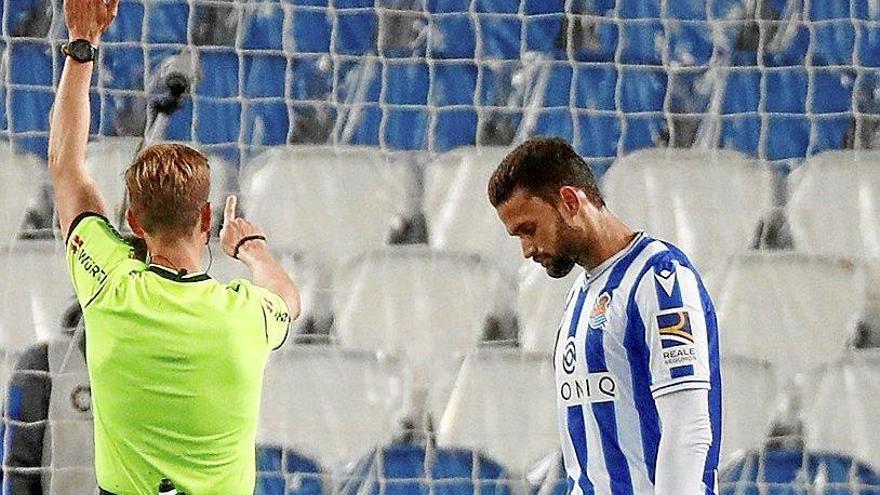 Willian José en su época como jugador de la Real Sociedad