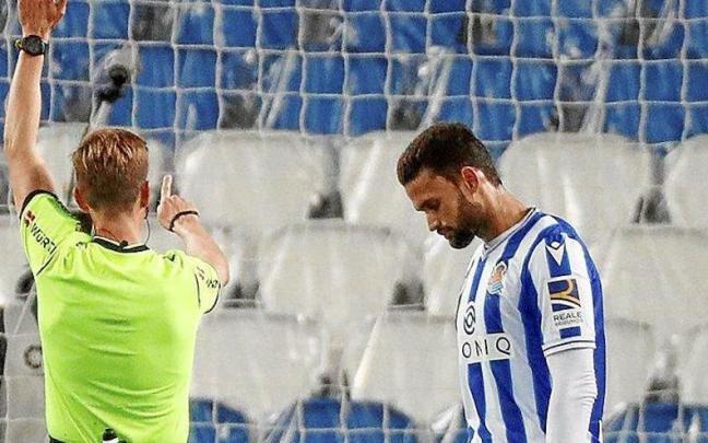 Willian José en su época como jugador de la Real Sociedad