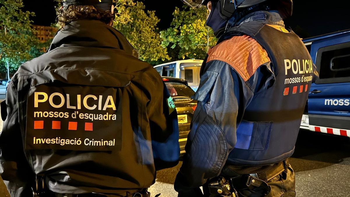 Dispositivo en marcha de los Mossos.