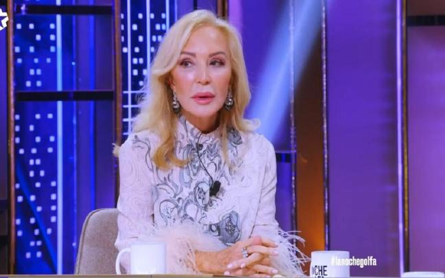 Carmen Lomana, en 'La noche golfa'.