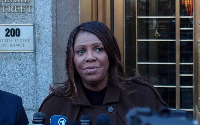 La fiscal general de Nueva York, Letitia James, en una foto de archivo.