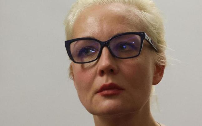 Yulia Naválnaya, la viuda del opositor ruso Alexéi Navalni.