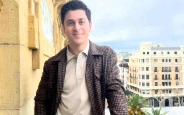 David Henrie en su visita a Euskadi