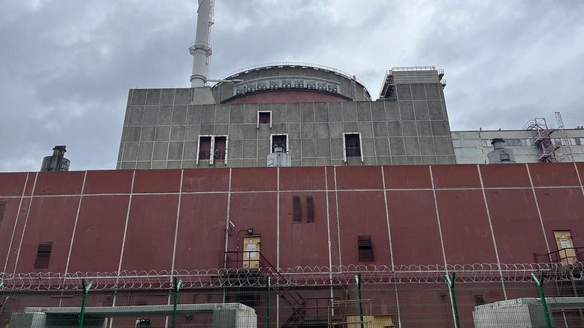 Central nuclear de Zaporiyia, en Ucrania.