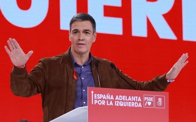 Pedro Sánchez, durante el 41 Congreso Federal del PSOE. / EP Pedro Sánchez, durante el 41 Congreso Federal del PSOE.