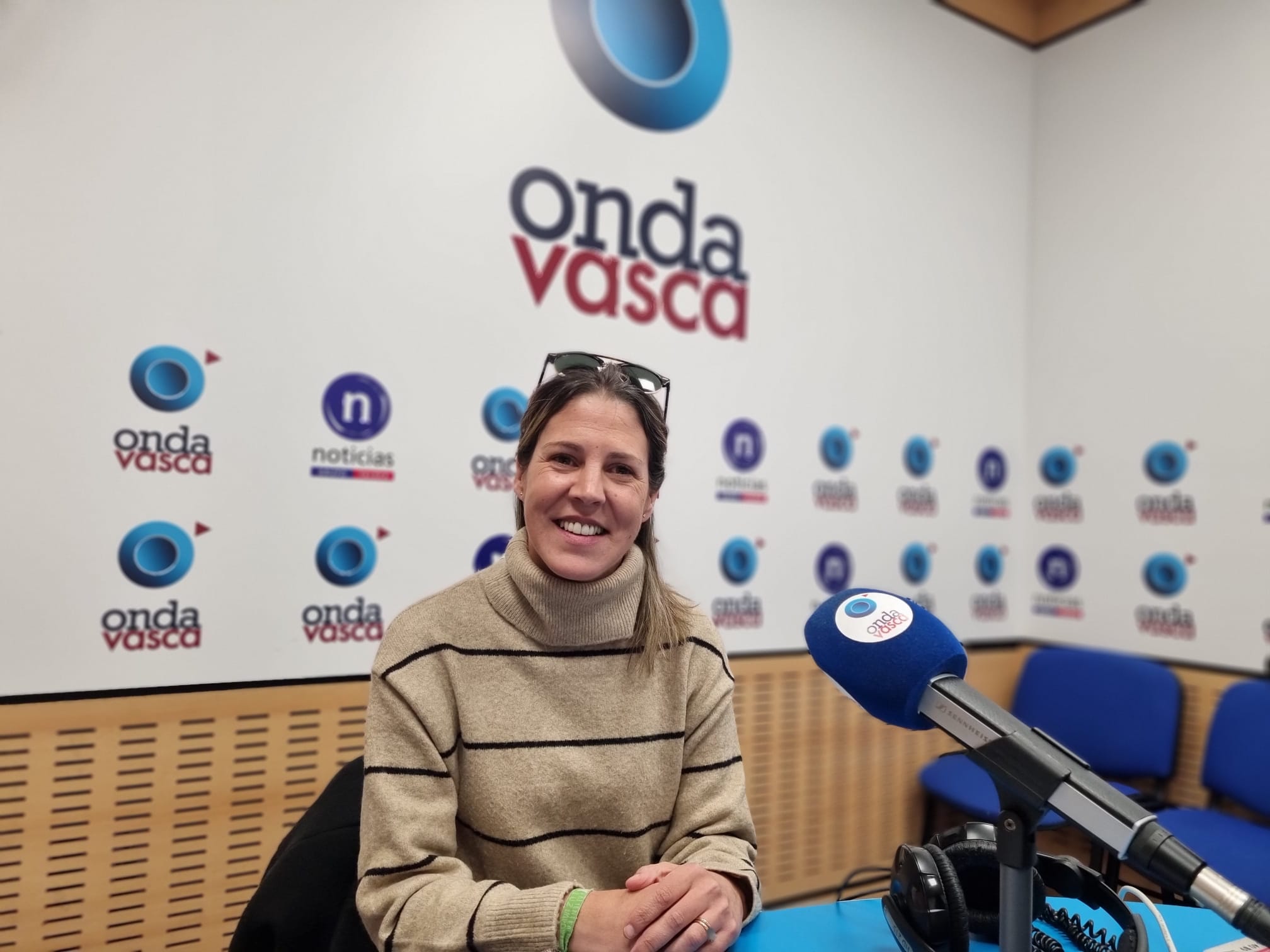 La alcaldesa de Berango, Itziar Aginagalde. 