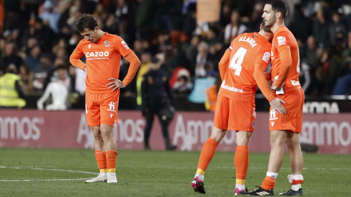 Valencia-Real Sociedad: las notas de Mikel Recalde